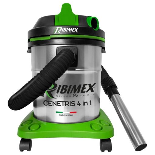 ASPIRATEUR 4 en 1 Cendres, Solides, Liquides "CENETRIS" 20L 1200W - RIBIMEX PRCEN010IT