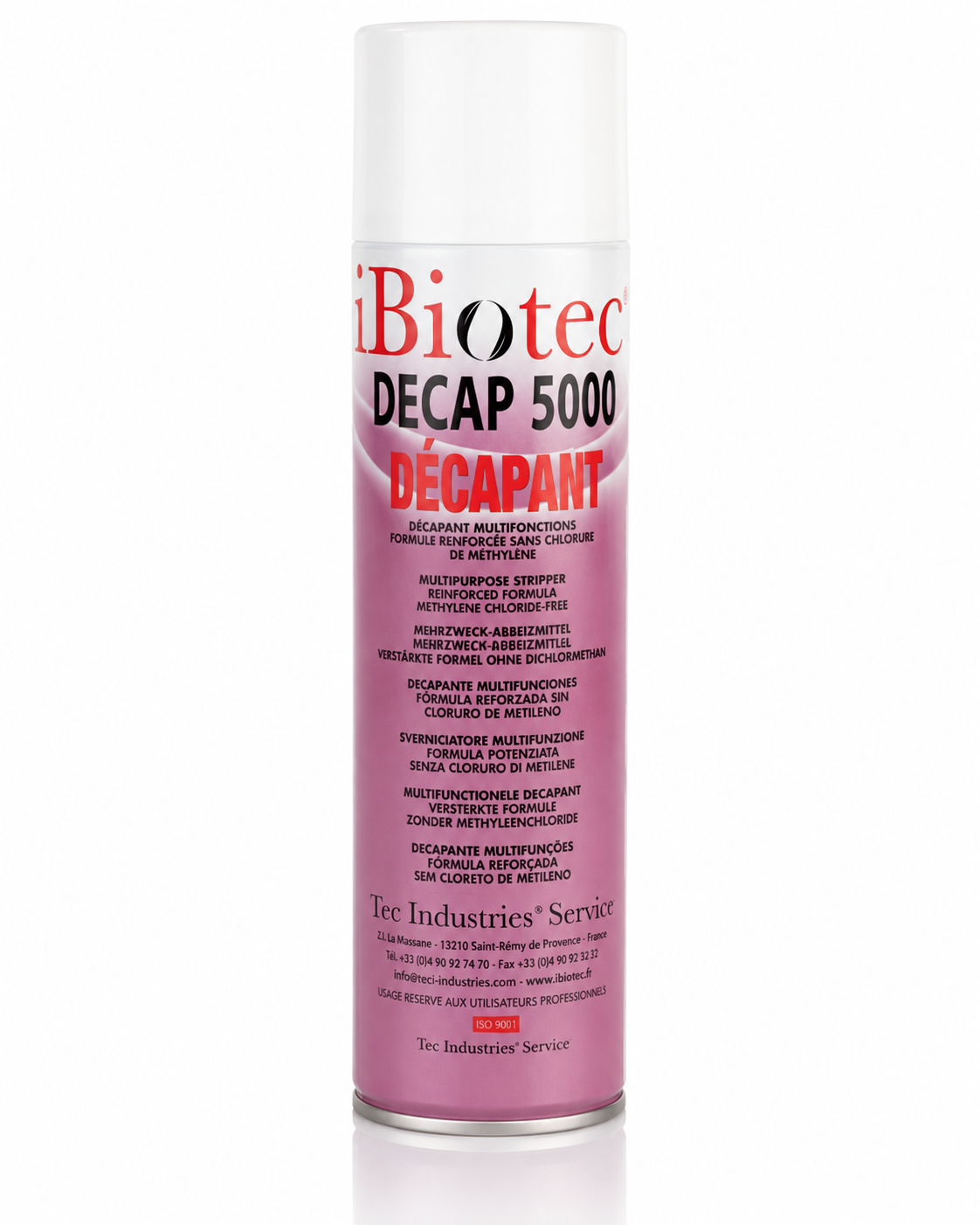 AERO DÉCAP 5000 DÉCAPANT FORT PEINTURE - Aérosol 400 ml - IBIOTEC – Image 3