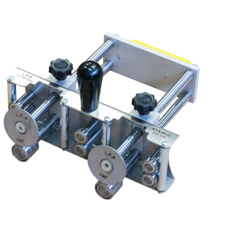 Plieuse à main Manuelle - Double colonne - 200 MM - KYA - 4 Rouleaux de Guidage - LPP