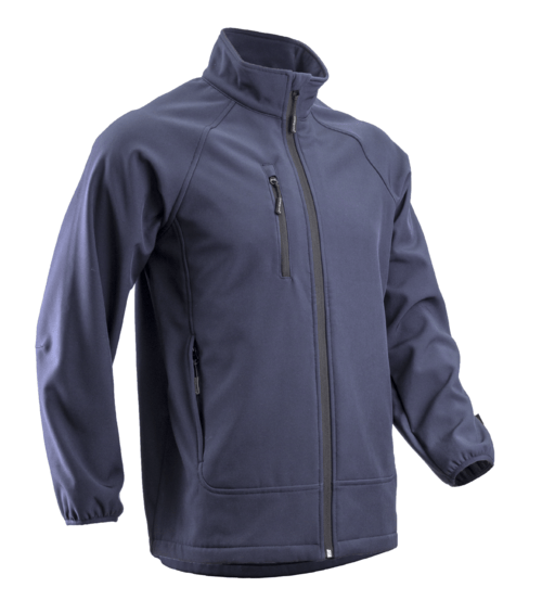 Veste Softshell de travail imperméable - Bleu marine SOBA - CoverGuard – Image 3