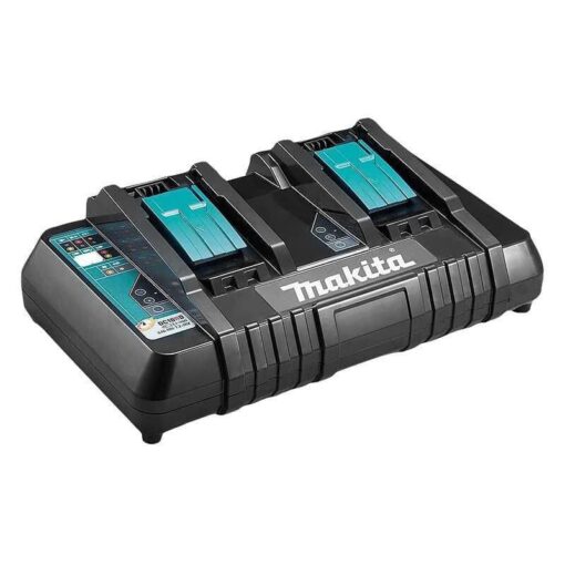 Chargeur rapide pour 2 batteries Li-Ion 14,4 à 18 V - MAKITA DC18RD