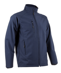Veste Softshell de travail imperméable - Bleu marine SOBA - CoverGuard