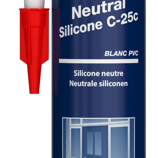 PENOSIL Premium Neutral Silicone C-25 silicone neutre bâtiment - couleur blanc - 300ml