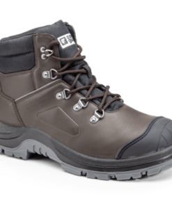 Chaussures de sécurité S3 FLINT Haute Croute de cuir Marron - COVERGUARD
