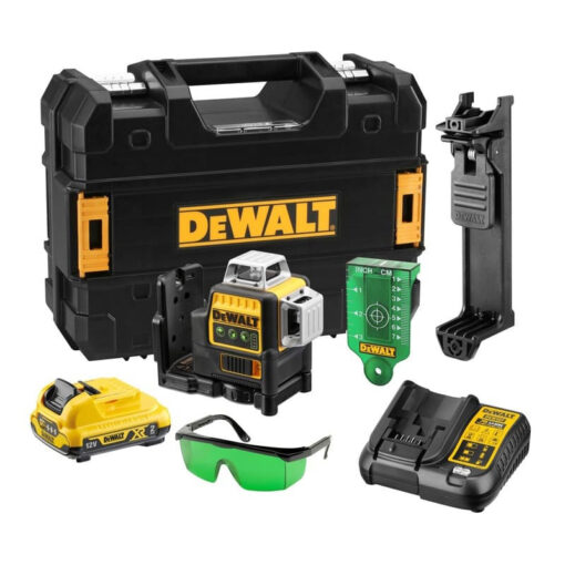 Niveau laser multi lignes 3x360° XR 12V (1x2,0 Ah) - DEWALT DCE089D1G-QW