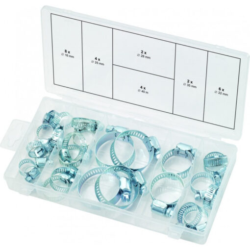 Assortiment de colliers de serrage x26 - KS Tools 970.0070