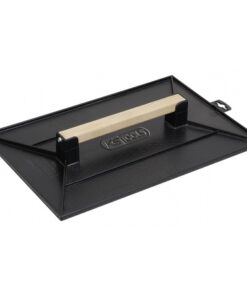 Taloche plastique noire - Poignée bois - Plateau alvéolé - 420x260 mm - KS Tools 144.0520