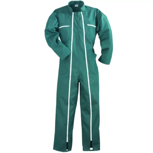 Combinaison de travail Vert - Polyester/Coton - COVERGUARD - FACTORY (taille au choix)