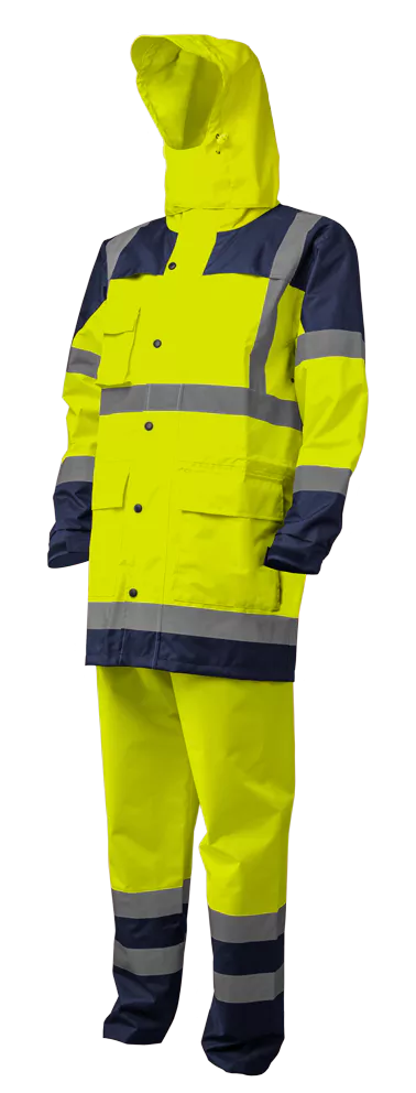 Ensemble de pluie de travail Jaune - COVERGUARD - HYDRA (taille au choix) – Image 2