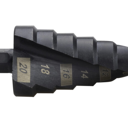 Forêt HSS étagé Spirale, queue 1/4 DIN E6.3 (040 x 20,0) - IZAR - Art.59003