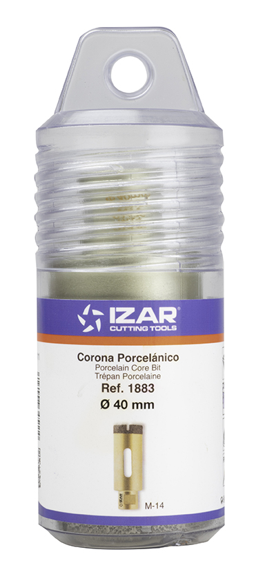 Trépan diamanté pour carrelage/porlecaine/céramique pour meuleuse - IZAR 1883 (tailles au choix) – Image 2