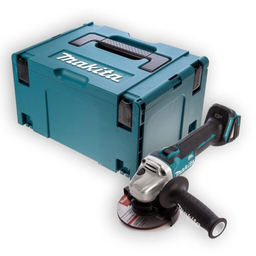 Meuleuse d'angle 18V LXT Ø125 mm (Machine seule) en MAKPAC - MAKITA DGA506ZJ
