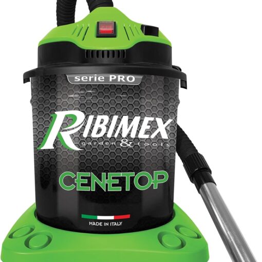 Aspirateur à cendres 1200W 18 litres auto-décolmatant - RIBIMEX PRCEN012