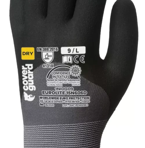 Gant manutention générale Eurotechnique 15N606D - COVERGUARD