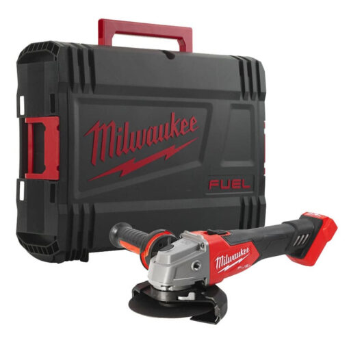 Meuleuse d'angle 18V Ø125 mm FUEL (Produit seul) en coffret M18 FSAG125X-0X - MILWAUKEE 4933478428