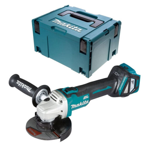 Meuleuse d'angle 18V LXT Ø125 mm (Machine seule) en MAKPAC - MAKITA DGA511ZJ