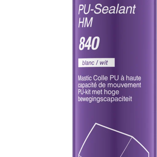 Mastic colle durcissant à l’humidité polyuréthane PU Sealant 40-FC – GRIS – 300ml - PENOSIL HM 840
