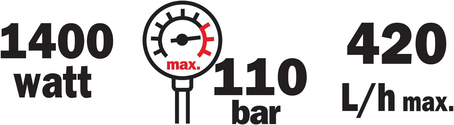 Nettoyeur haute pression "RX1" 110 bars - RIBIMEX PRNHP01 – Image 4
