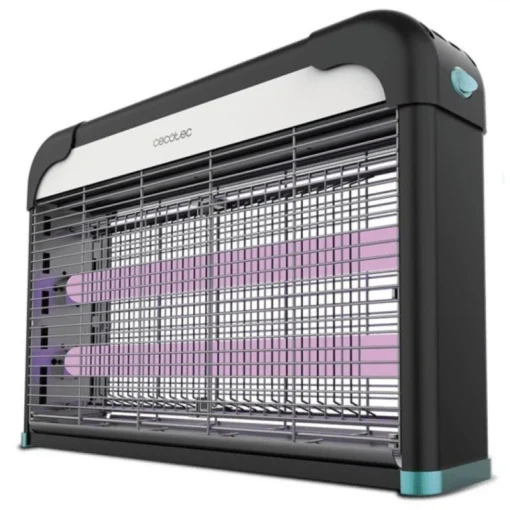 Lampe électrique anti-mouches avec deux tubes de lumière ultraviolette,20W avec chaîne de suspension - CECOTEC 01789