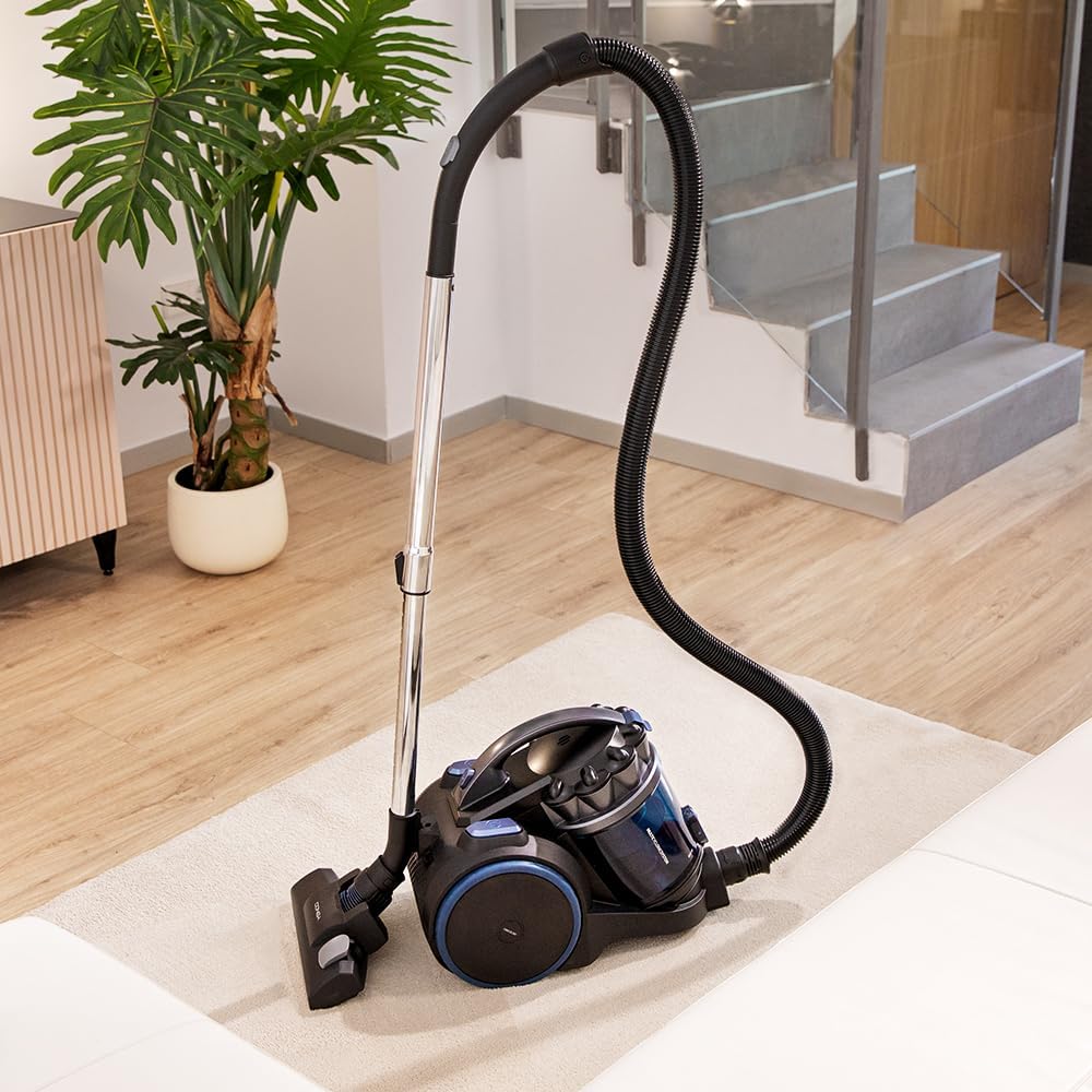 Aspirateur traineau Multicyclonic sans sac Conga Rockstar XL, 800 W, 20 kPa, Capacité de 4 L, Filtres à Haute Efficacité, Tube en Métal, Rayon d'action de 9M - CECOTEC 08591 – Image 2