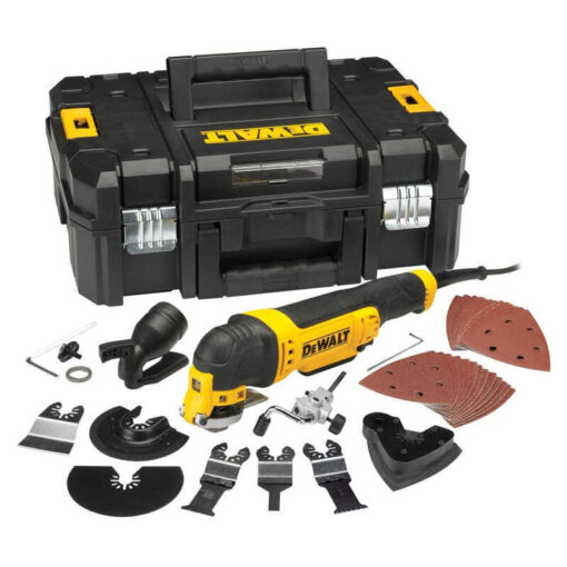 Outil multifonctions multi-cutter 300W avec 37 accessoires - DEWALT DWE315KT