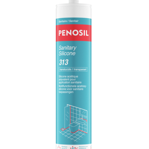 Silicone Sanitaire S-11 silicone mastic acétique sanitaire - Transparent - 300 ml - PENOSIL