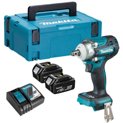 Boulonneuse à chocs 18V LXT 1/2" 330 Nm (2x4,0 Ah) en MAKPAC - MAKITA DTW300RMJ