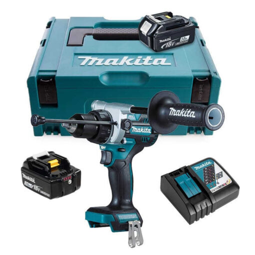 Perceuse à percussion 18V LXT (2x3,0 Ah) en MAKPAC - MAKITA DHP486RFJ