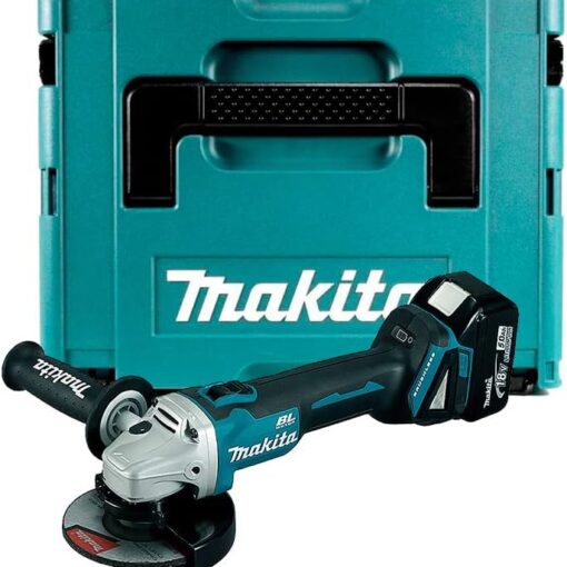 Meuleuse d'angle 125mm DGA506 + 1 batterie 5Ah BL1850B + coffret Makpac - Makita DGA506T1J