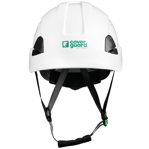 Casque de travail en hauteur ALTAI WIND blanc, coque ABS et jugulaire 3 points, EN397 - COVERGUARD 7ALTW40NSI – Image 2