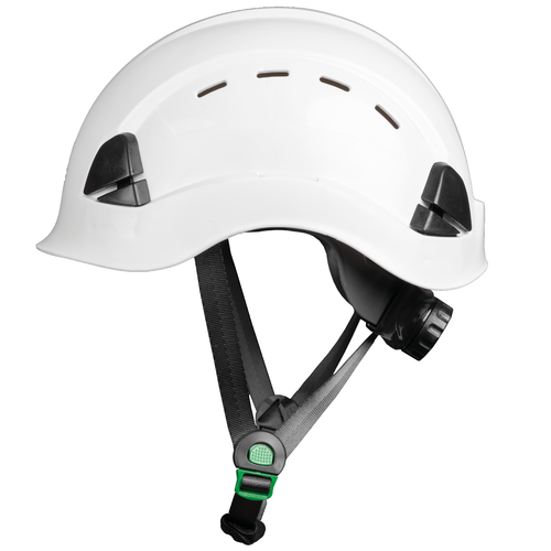 Casque de travail en hauteur ALTAI WIND blanc, coque ABS et jugulaire 3 points, EN397 - COVERGUARD 7ALTW40NSI – Image 3