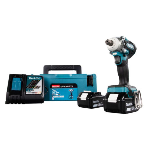 Boulonneuse à chocs 18V LXT 1/2" 330 Nm (2x3,0 Ah) en MAKPAC - MAKITA DTW301RFJ