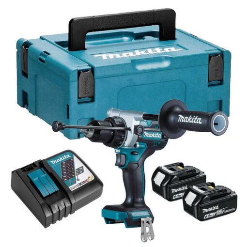 Perceuse à percussion 18V LXT (2x6,0 Ah) en MAKPAC - MAKITA DHP486RGJ