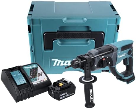 Perforateur burineur SDS-Plus 2J 18V LXT (1x5,0 Ah) en coffret MAKPAC - MAKITA DHR202RT1J