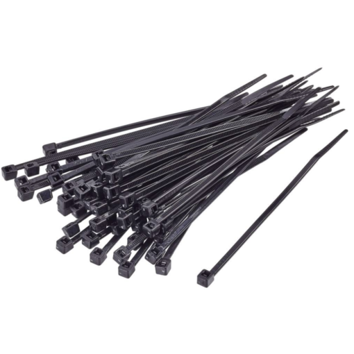 Pack de 100 Collier de Serrage Noir 3.5 x 200 mm - LPP