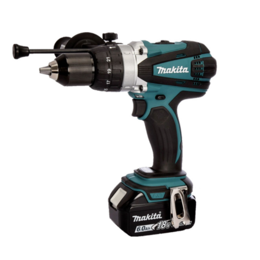 Perceuse à percussion DHP458Z + 1 Batterie 6,0 Ah - MAKITA