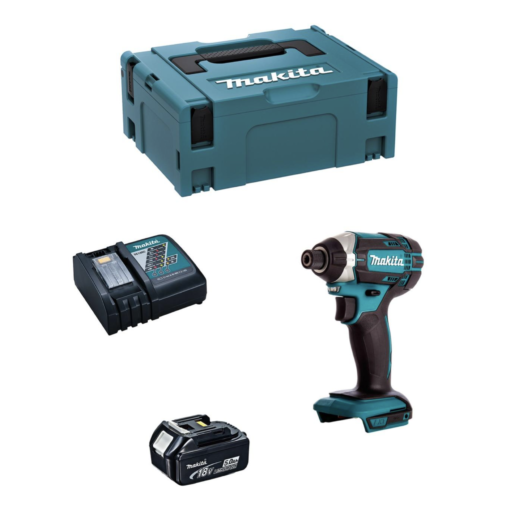 Visseuse à chocs 18V LXT 165 Nm (1×5,0 Ah) en MAKPAC – MAKITA DTD152RT1J