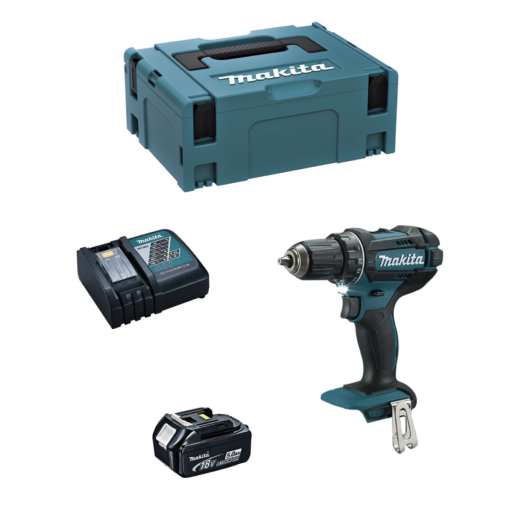 Perceuse visseuse 18V LXT (1×5,0 Ah) en MAKPAC – MAKITA DDF482RT1J