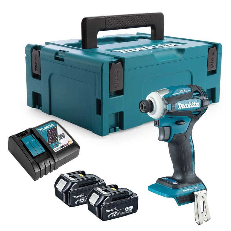 Visseuse à chocs 18V LXT 180Nm (2x3,0 Ah) en MAKPAC - MAKITA DTD172RFJ