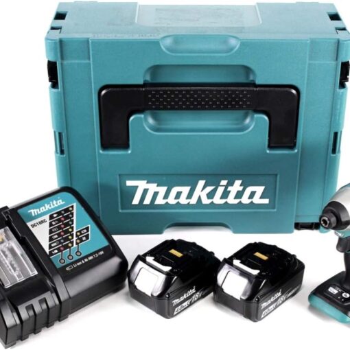 Visseuse à chocs 18V LXT 175Nm (2x4,0 Ah) en MAKPAC - MAKITA DTD155RMJ