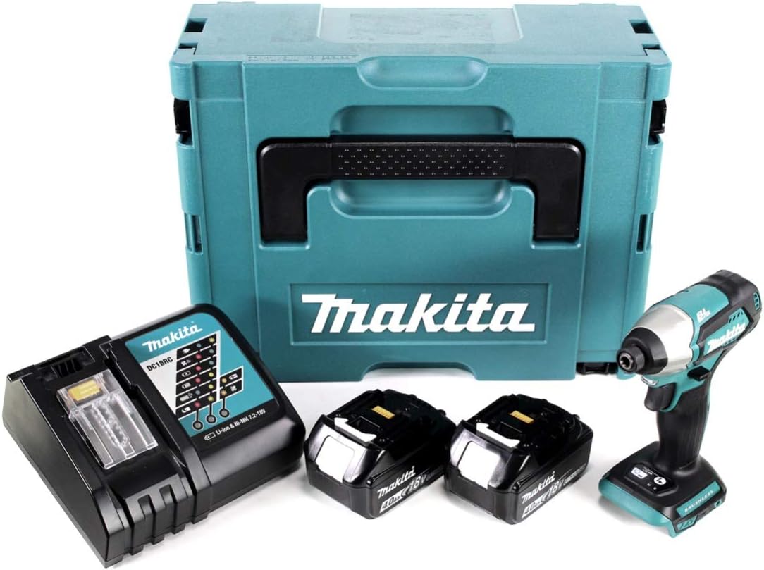 Visseuse à chocs 18V LXT 175Nm (2x4,0 Ah) en MAKPAC - MAKITA DTD155RMJ
