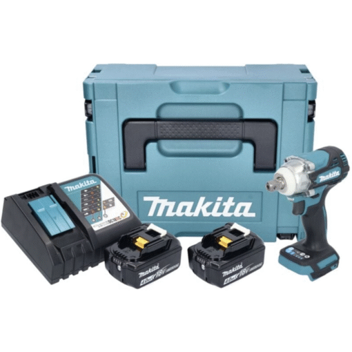 Boulonneuse à chocs 18V 330Nm (2x4.0Ah) + chargeur en Makpac - MAKITA DTW301RMJ