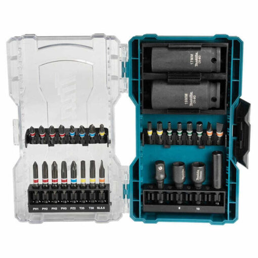 Coffret d'embouts et douilles (30 pièces) - MAKITA E-07060