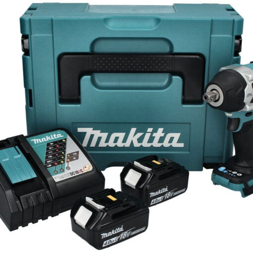 Boulonneuse à chocs 18V LXT 700 Nm 1/2" (2x4,0 Ah) en MAKPAC - MAKITA DTW701RMJ