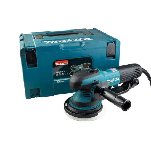 Ponceuse polisseuse excentrique 750W 150mm en Makpac MAKITA BO6050J