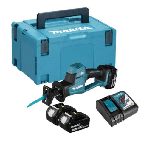 Scie sabre récipro 18V LXT (2x3,0 Ah) en coffret MAKPAC - MAKITA DJR189RFJ