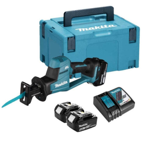 Scie sabre récipro 18V LXT (2x5,0 Ah) en coffret MAKPAC - MAKITA DJR189RTJ