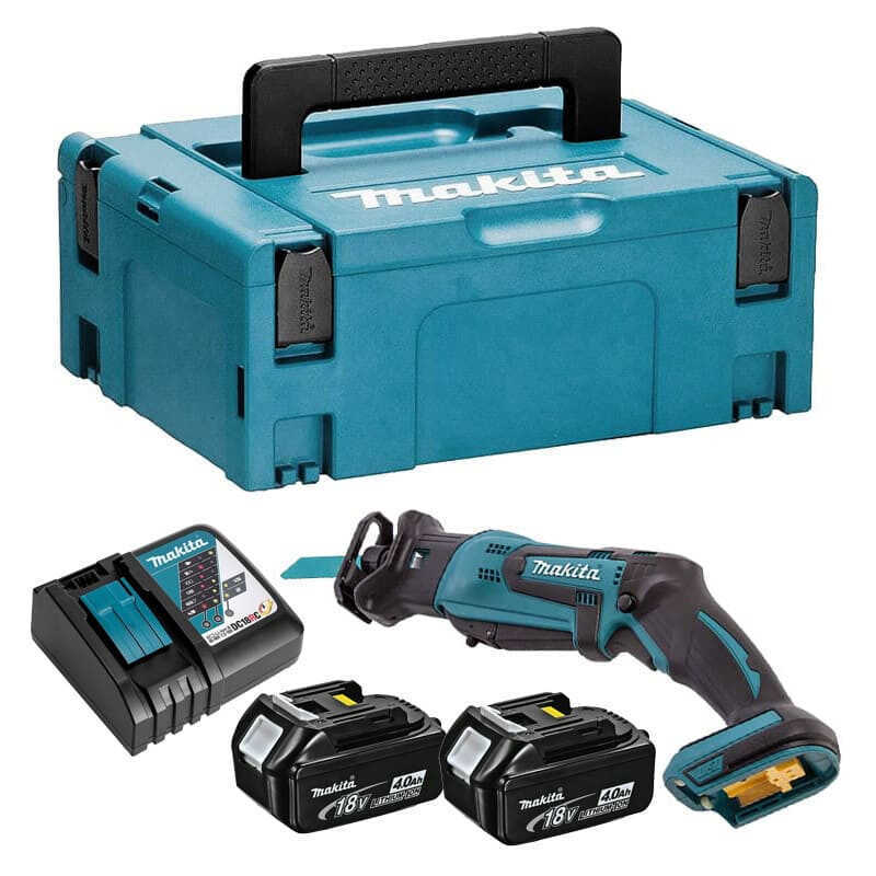 Scie sabre 18V LXT (2x4,0 Ah) en coffret MAKPAC - MAKITA DJR183RMJ