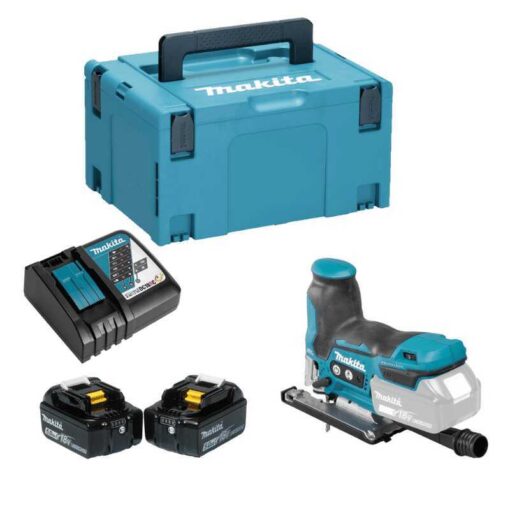 Scie sauteuse 18V LXT Li-Ion (2x5 Ah) en Makpac - MAKITA DJV185RTJ