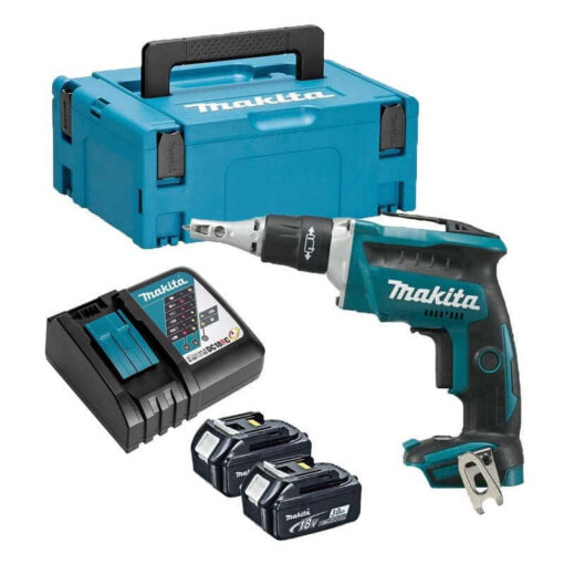 Visseuse à placo 18V LXT (2x3,0 Ah) en MAKPAC - MAKITA DFS452RFJ